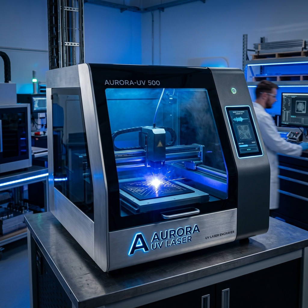 high-tech UV laser engraving machine